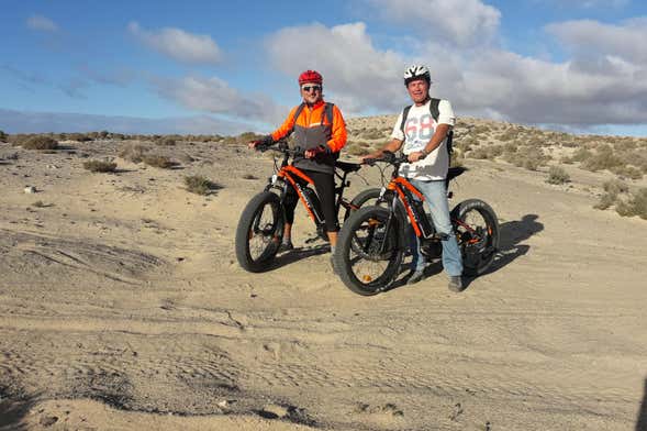Tour en bicicleta eléctrica desde Costa Calma