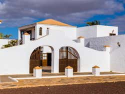 Entrada al museo del Queso Majorero