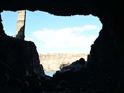 Interior de las cuevas